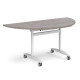 Deluxe Semi-Circular Fliptop Mobile Table